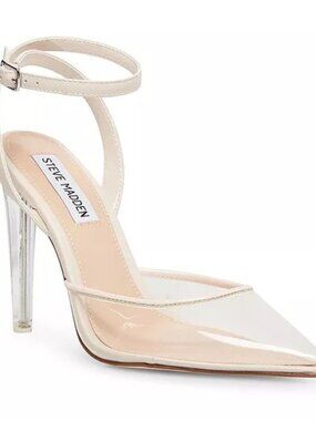 Steve Madden Alessi Vinyl Two-Piece Pumps